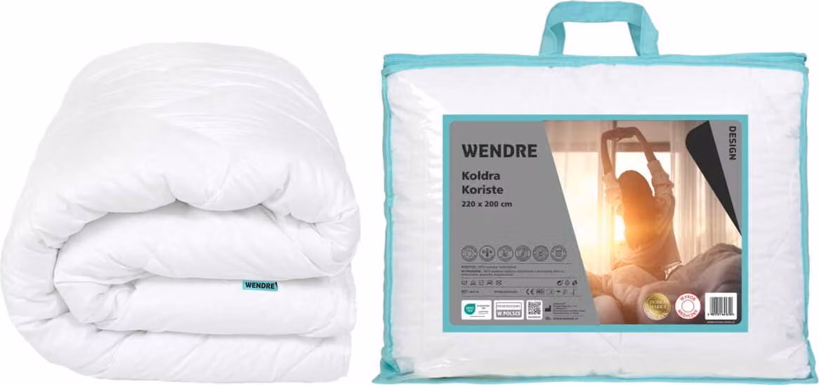Coperta anallergica Soft Line 220x200 Bianco arioso