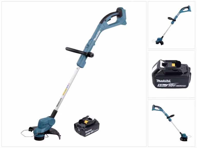 Tagliaerba a batteria Makita DUR 193 T1 18 V 260 mm + 1x batteria 5.0 Ah - senza caricabatterie