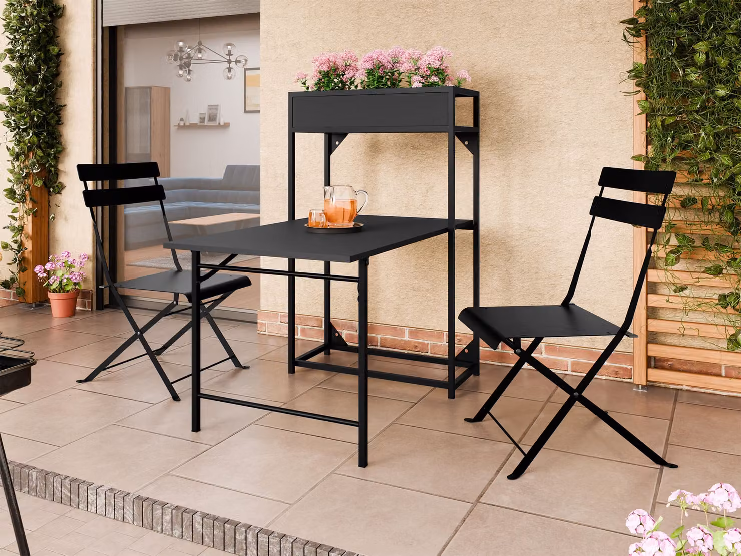 Mobili da balcone AMARILLO - nero