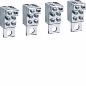 Morsetto Hager P160 M8 Cu/Al 4 poli 6x4-25 mm² HYS156H