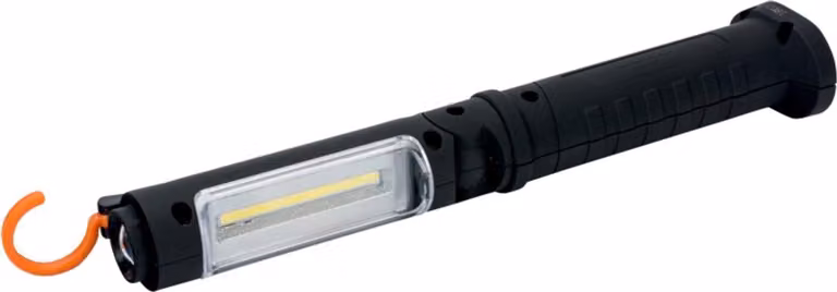 Bahco Luce da lavoro manuale flessibile in alluminio 180 lumen Argento Argento Taglia unica