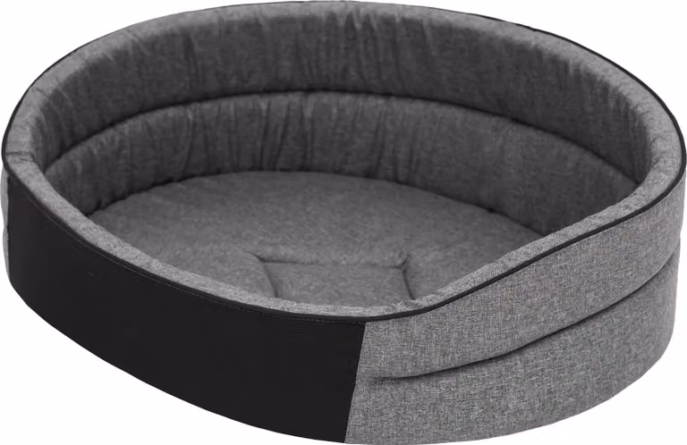 Cuccia ovale per cani - 90 x 75 cm - lavabile, resistente, elegante | Pillowprim