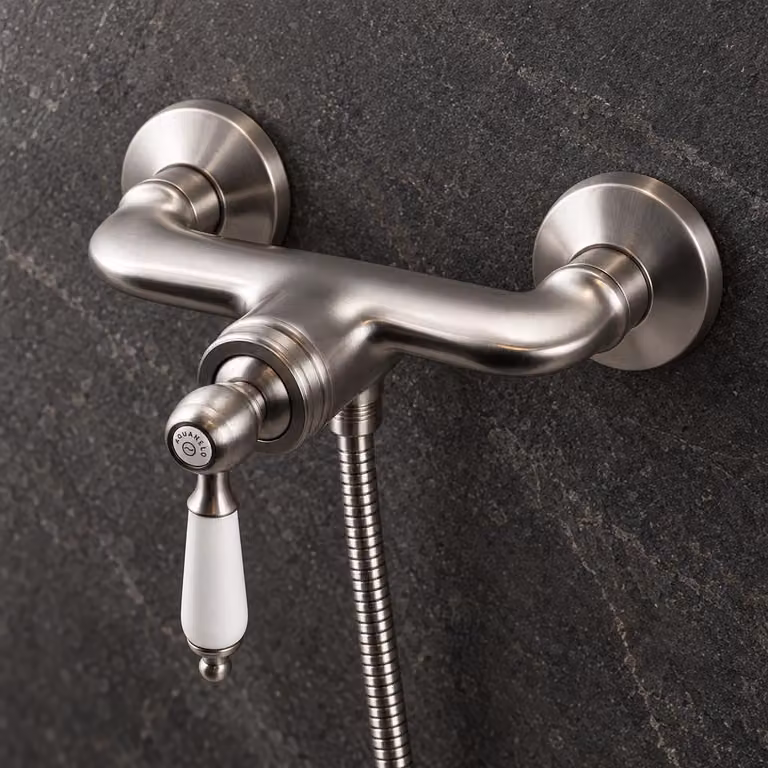 Miscelatore per doccia classico in acciaio inossidabile, modello Heritage Manor NB-2001-HM, marca Aquanello