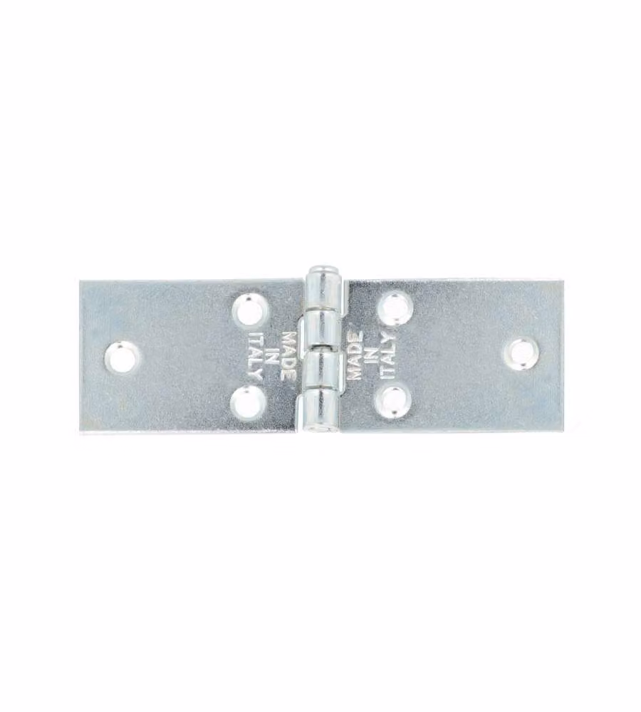 Cerniere strette ad ala lunga in ferro zincato 25 x 80 mm