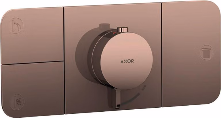 hansgrohe AXOR One Module thermostatique encastré pour 3 consommateurs, 45713300, 45713300