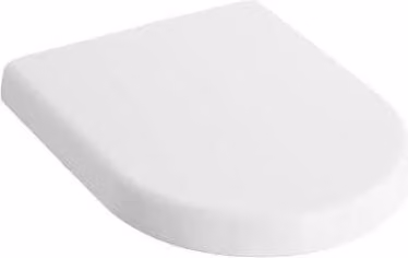 Villeroy & Boch Sedile WC SUBWAY bianco alpin Cerniere Soft Closing cromo 9955S101