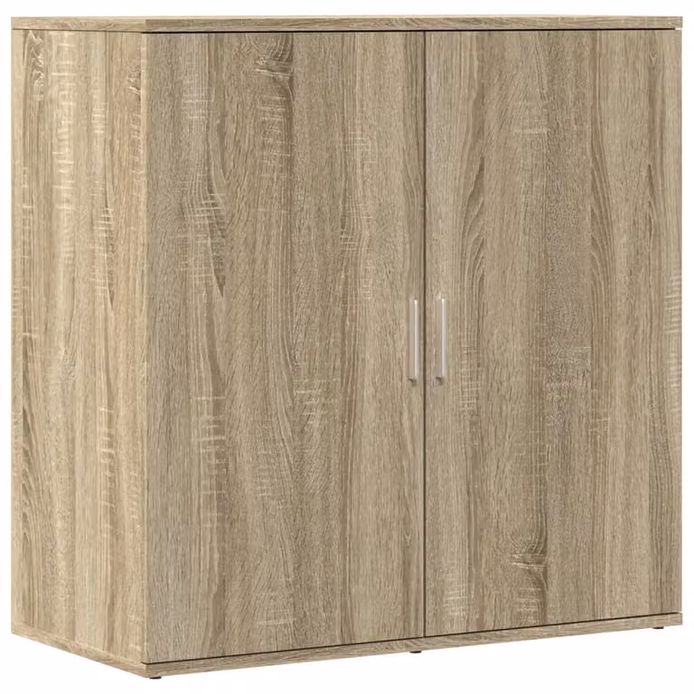 Credenza Rovere Sonoma 79x38x80 cm in Legno Multistrato