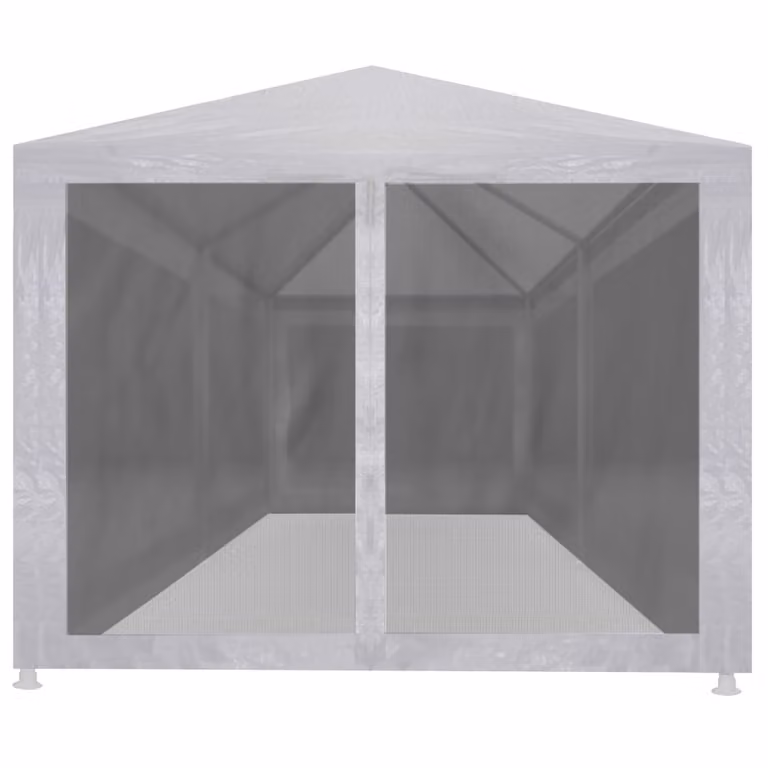 Tenda per Feste con 6 Pareti in Rete 6x3 m