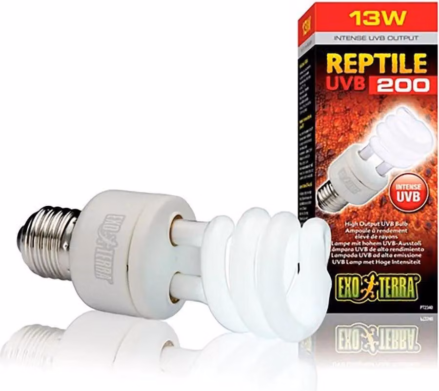 Lampadina EXO TERRA Reptile UVB200 25 W
