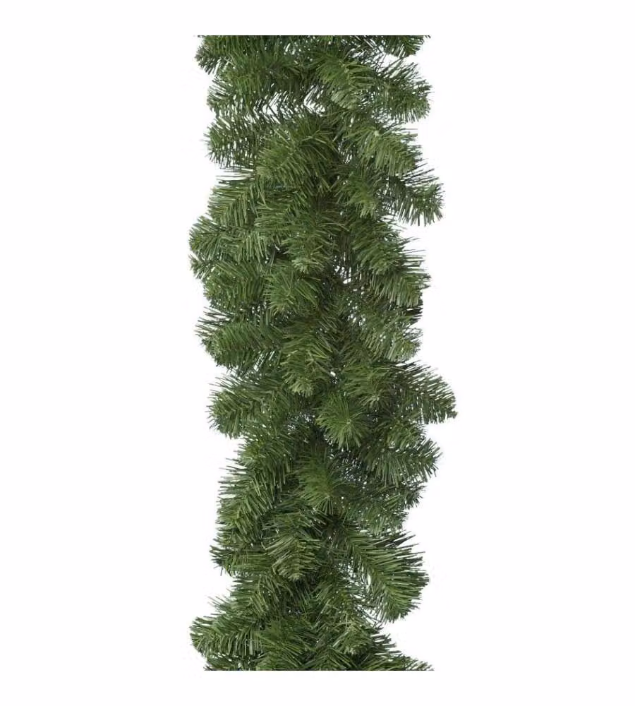 Ghirlanda Natalizia Boa Kosmos Verde 270 cm - Decorazione Festiva Folta