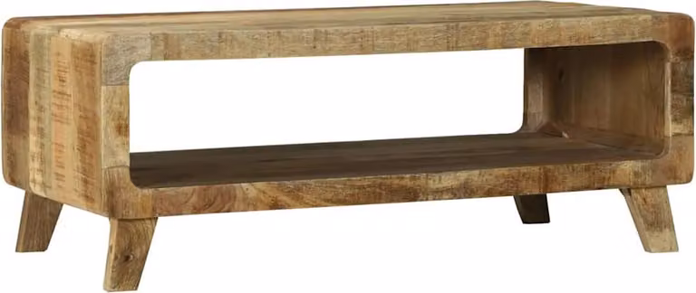 Tavolino da salotto 90 x 50 x 35 cm Legno di mango massello