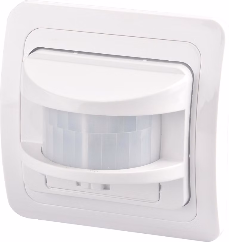 Rilevatore di movimento IR da incasso Elektrobock IR30, bianco