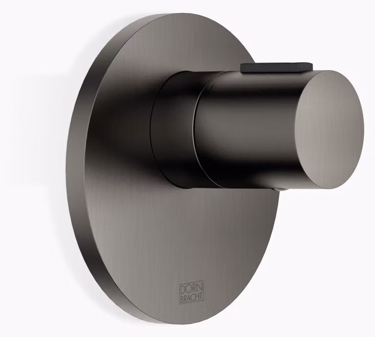 Dornbracht xTOOL thermostat encastré sans réglage de débit 3/4", plaques de recouvrement 124mm, 36503979-99, 36503979-99