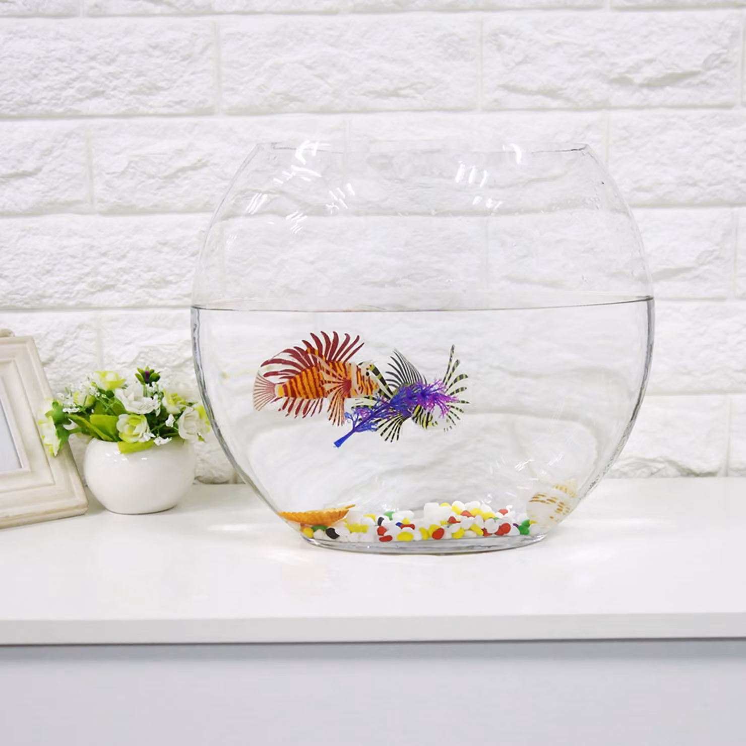 Pesce finto, pesce artificiale, decorazione vasca, pesce finto acquario, animale simulazione vasca, pesce simulazione acquario