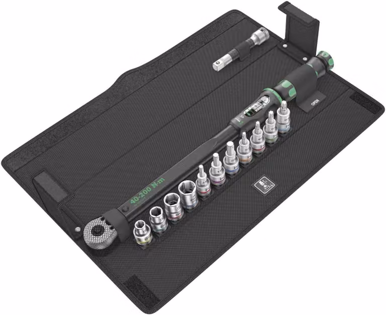 Set di chiavi dinamometriche Click-Torque, 13 pezzi, 40-200 Nm, 1/2" Wera | 4013288207609