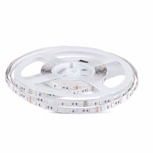 Strip LED SMD5050 10W/m 5m 60 LED/m 24V 3000K IP20 10mm