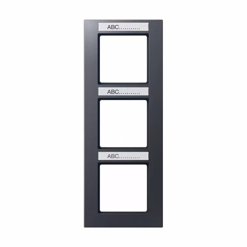 Jung AC583BFNAANM Cornice con campo di scrittura 9 x 55 mm