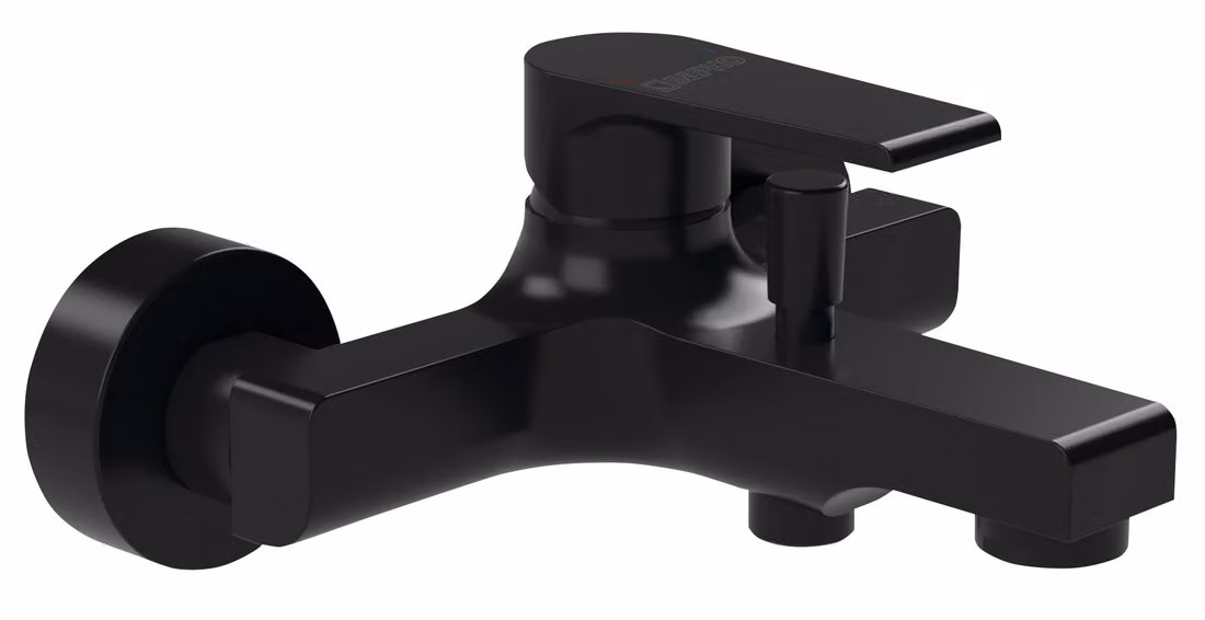 Sapho Kai - Miscelatore per bagno, nero opaco KA10/15