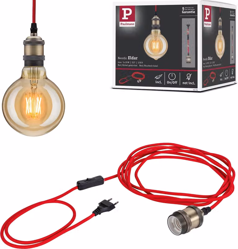 Paulmann Neordic lampada a sospensione Eldar