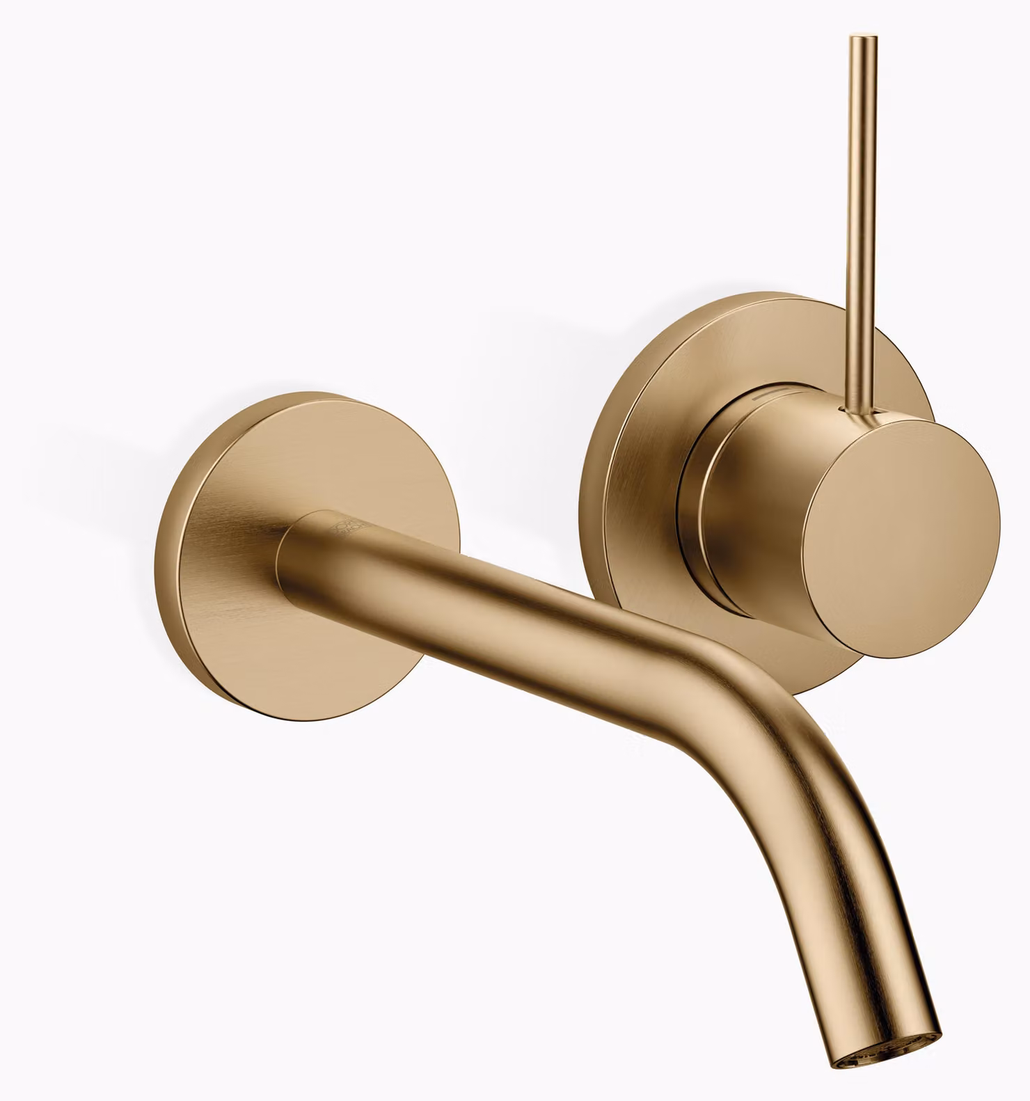 Dornbracht META SLIM Mitigeur mural de lavabo sans vidage, saillie 190mm, bec fixe, 36860662-39, 36860662-39