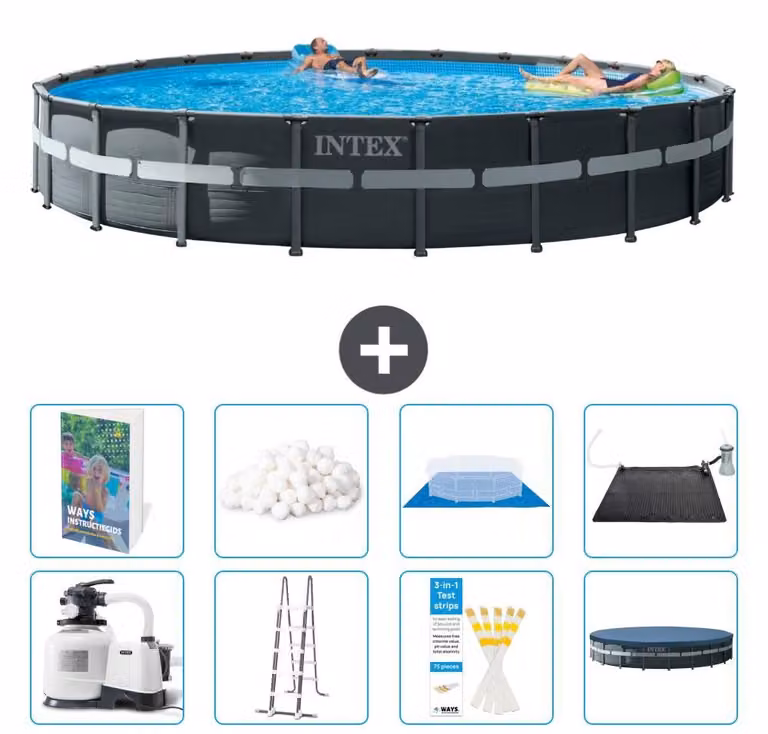 Ultra XTR Pool Rund - 732x132 cm - Set da 7 pezzi, modello S534