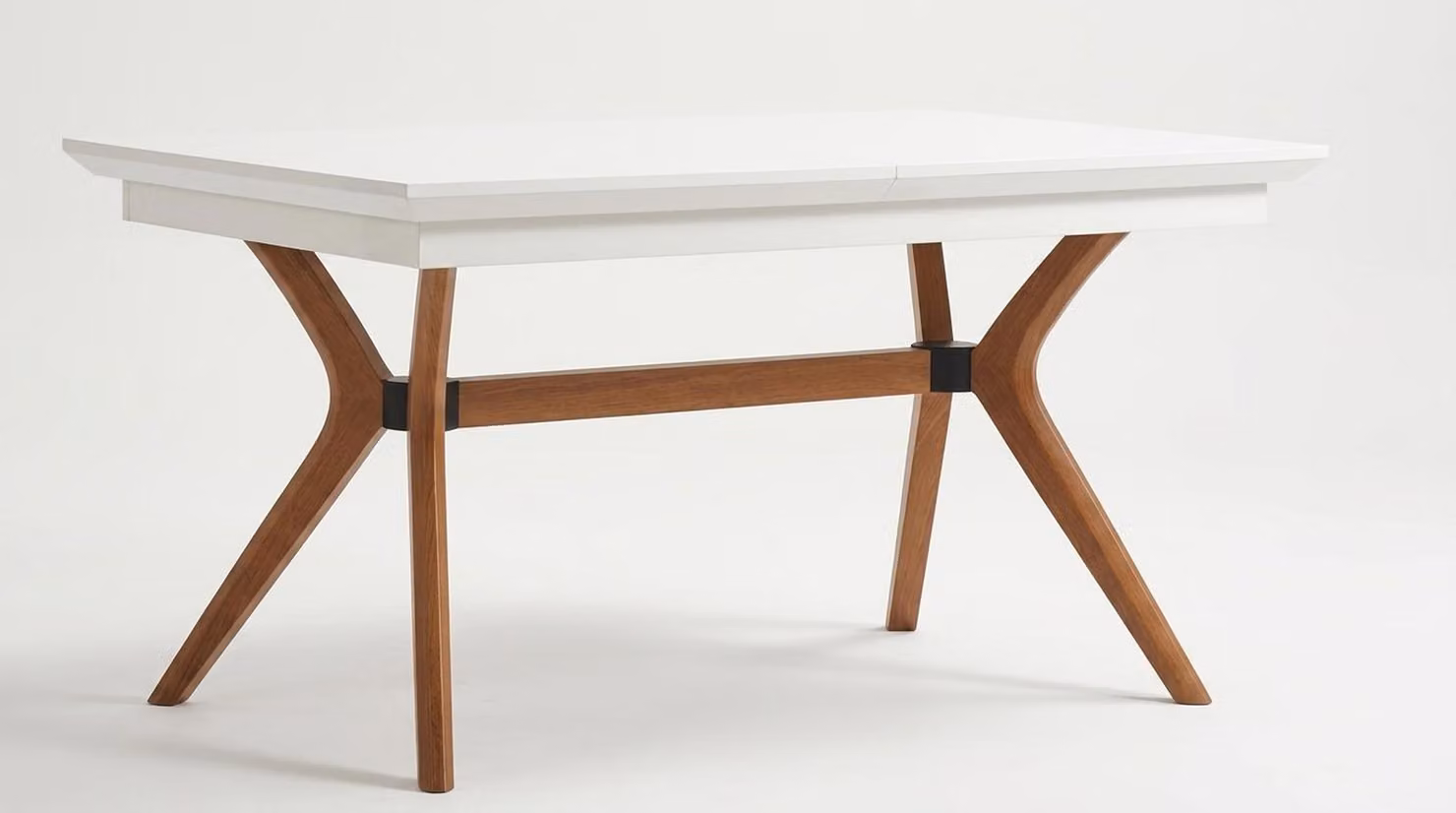 Tisch Konsole Spiegel Stil modern weiß rechteckig Wohnzimmer praktisch