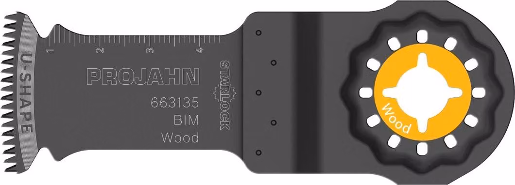 Lama da taglio PROJAHN per legno, BIM, Starlock, 32 mm x 50 mm, 20 PU