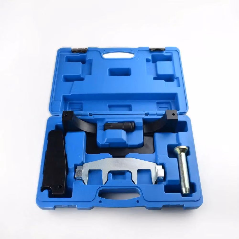 Kit di strumenti per la regolazione delle fasature del motore, compatibile con il motore M271. Include il set per il montaggio della catena di distribuzione dell'albero a camme. Adatto per i modelli W203, W204, W211, W212, W209 e R171, compatibile con le