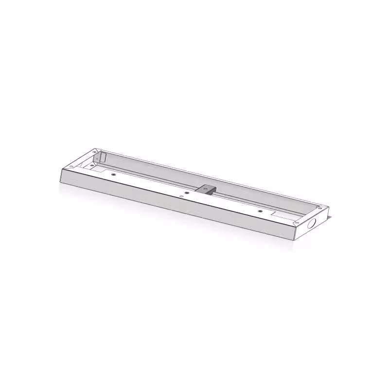 Base di supporto ABN per parete S, SP, altezza 80 mm, larghezza 800 mm U308