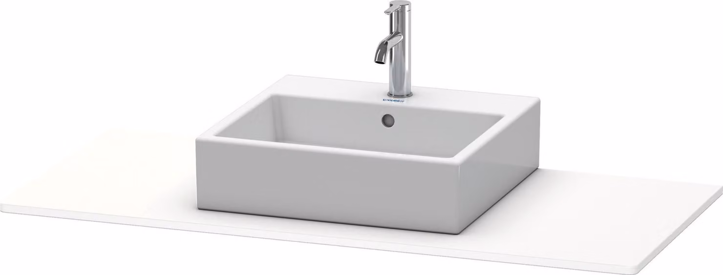 Console Duravit XSquare, 1 découpe, 1200x16x550mm, XS060F08484, XS060F08484