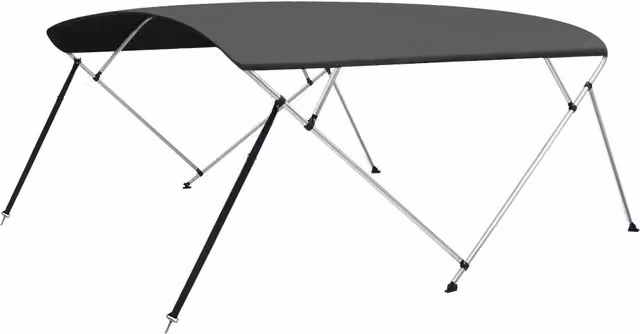 Bimini di Prua Tendalino 4 Archi Antracite 243x(230-244)x137 cm CFW5134877
