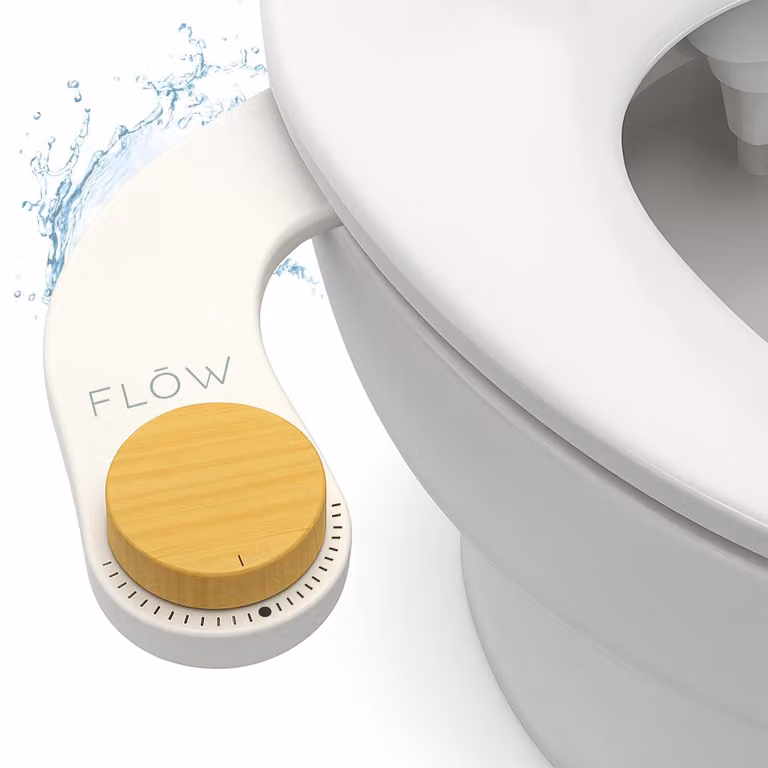 Copertura per bidet con doppia spruzzatura, regolazione della pressione dell'acqua, facile da installare, ideale per il bagno