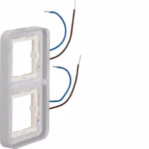 Il telaio può essere illuminato due volte con il bianco polare - Telaio a 2 ingressi bianco 13393512