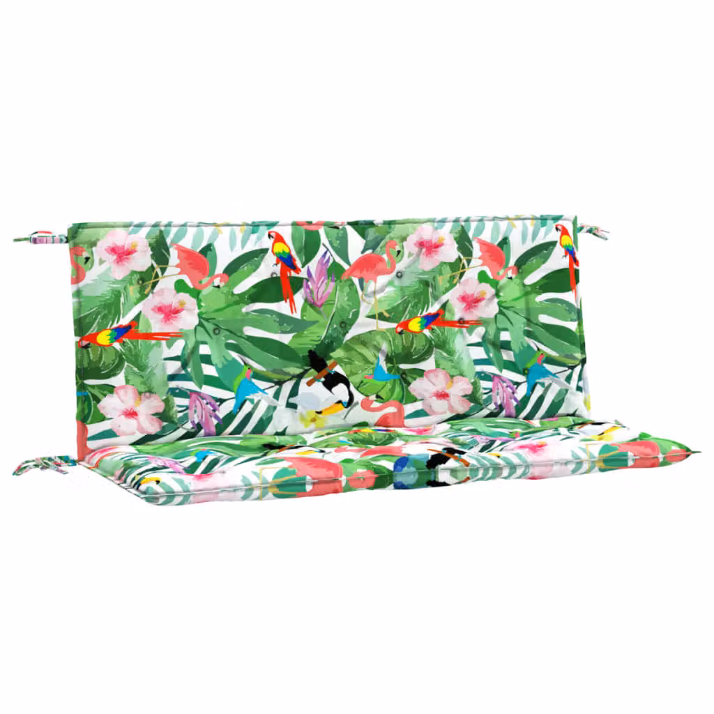 Cuscini Panca da Giardino 2pz Multicolore 120x50x7cm in Tessuto