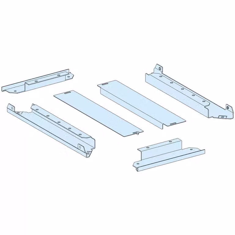Schneider Electric PrismaSeT-P, piastra passacavi, 2 parti, IP30, larghezza=400mm, profondità=400mm LVS08494