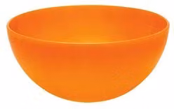 Scodella in plastica Cosmoplast RIO colore arancione da 350 ml