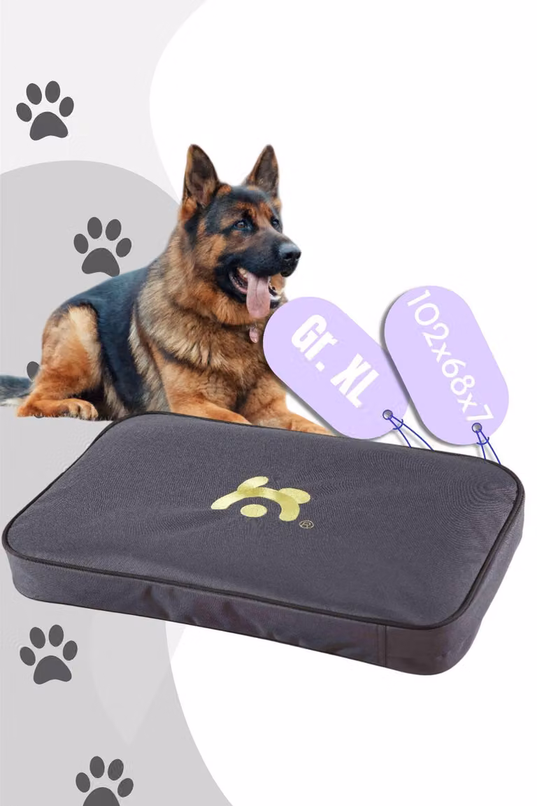 Cuscino per cani Maelson Lounge Mat - antracite XL 105 - (102 x 68 x 7 cm)