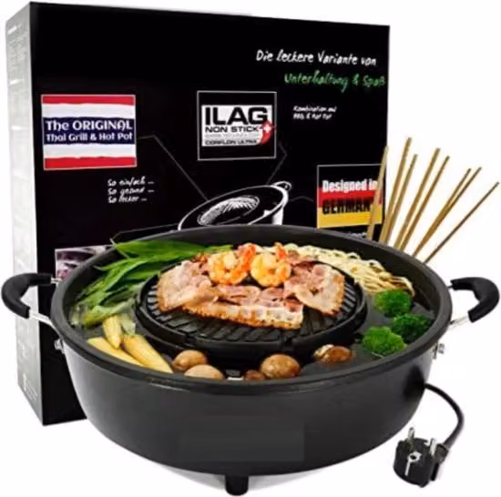Pentola per Hotpot elettrica - Fonduta cinese - Pentola per Hotpot elettrica