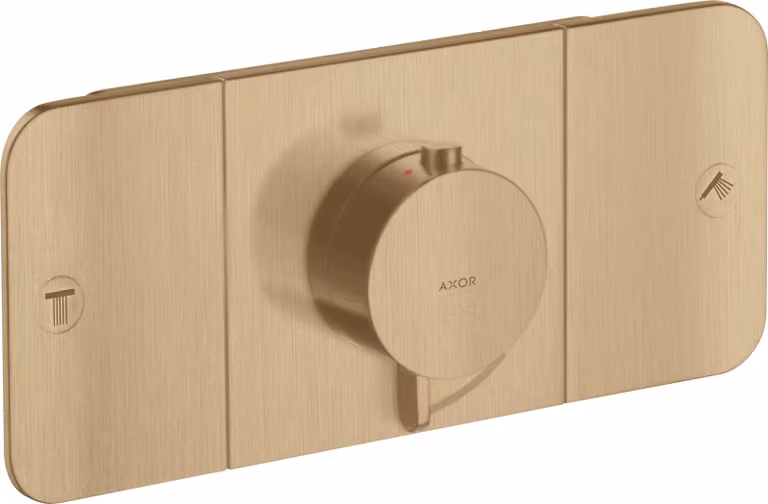 hansgrohe AXOR One Module thermostatique encastré pour 2 consommateurs, 45712140, 45712140