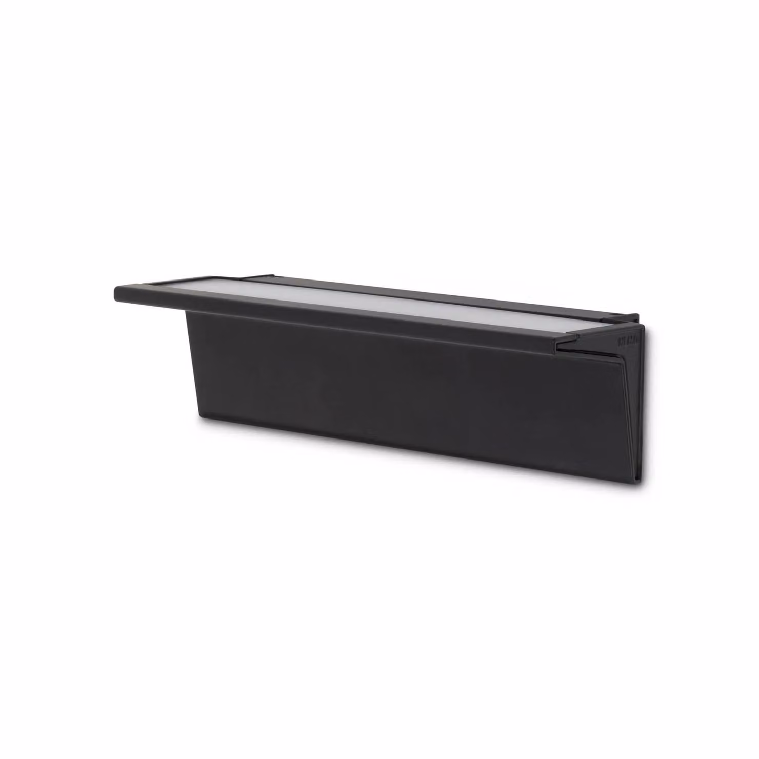 Nemo Applique da parete a LED Zena, dimmerabile, Nero, Soggiorno / Sala da pranzo, Alluminio, Moderno, Applique a LED