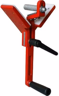 Sbavatore per tubi in plastica Hywerk colore rosso in alluminio Ø 25÷160 mm