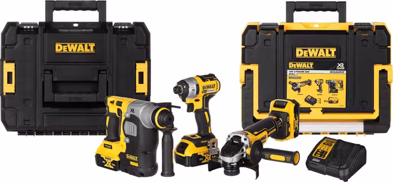 Power Tool Combo Kit Dewalt Dck305P3T (Dcf887+Dch273+Dcg405)