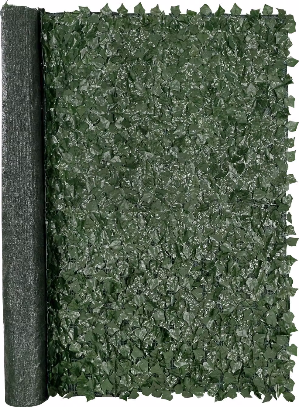 SucceBuy recinzione privacy all'edera, parete verde artificiale 1830 x 2440 mm. Con supporto in rete e giunto rinforzato. Siepe artificiale con foglie di vite per giardini e cortili esterni