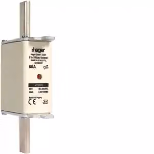 Cartuccia fusibile NH NH1C gG 690 V 80 A con segnalatore combinato e linguetta di presa in metallo