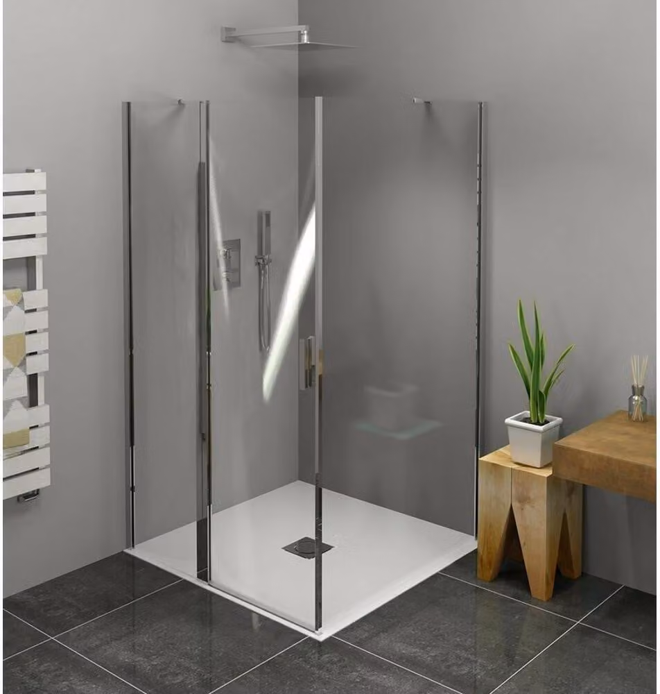 Zoom Line cabina doccia angolare 1000x1000mm variante L/R