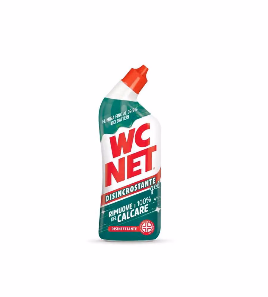 Pulitore Liquido Gel Disincrostante Disinfettante 700 ml Wc Net