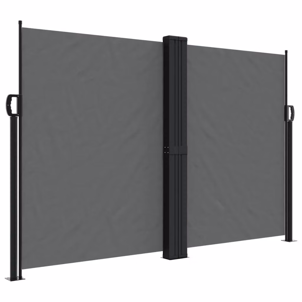 Tenda da sole laterale retrattile DESIGN IN per balcone in poliestere e acciaio, colore Antracite, L: 1200 cm, H: 160 cm – 2