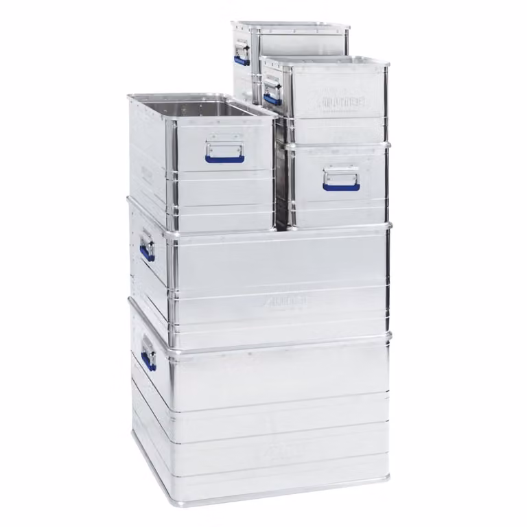 Alutec LOGIC 49 15049 Transport box Aluminium (L x W x H) 578 x 375 x 270 mm