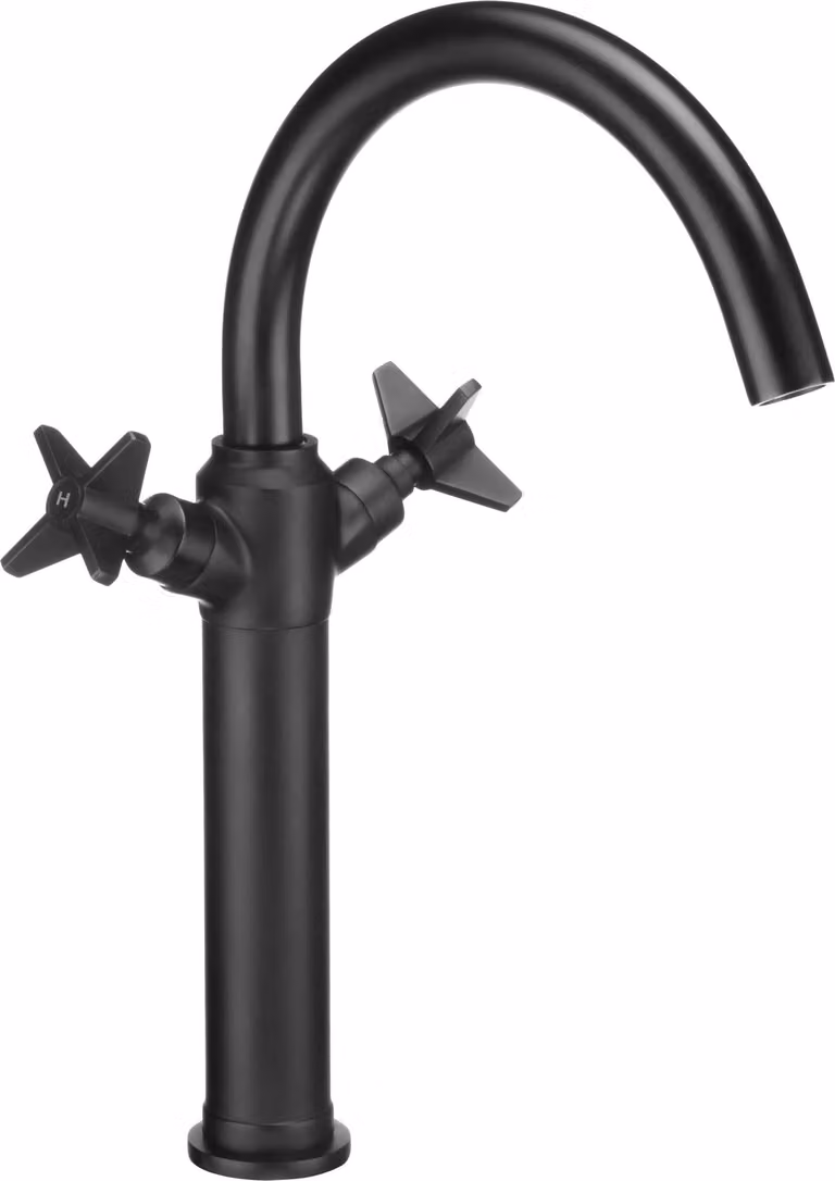 High basin mixer