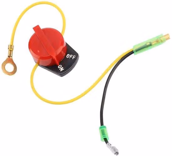 Interruttore di avviamento/arresto per motori Honda GX110, GX120, GX160, GX200, GX240, GX270, GX340, GX390